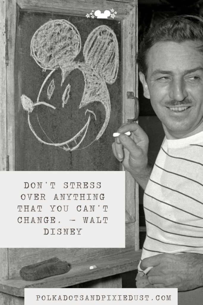 Quotes about Stress from Walt disney