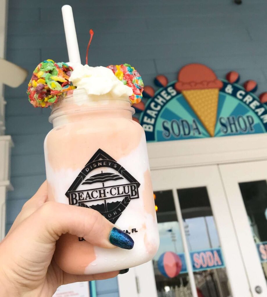 Beaches and Cream Milkshake Disney Dessert