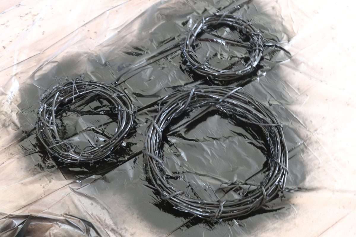 Mickey Wreath Grapevine Halloween Decorations