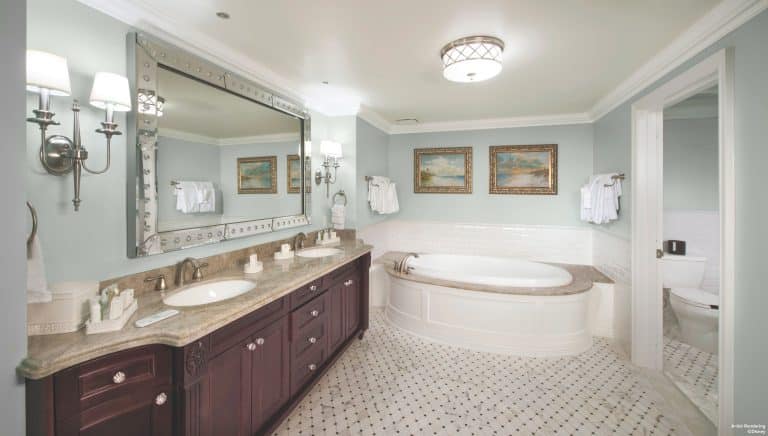 Grand Floridian Resort Bathroom Suite