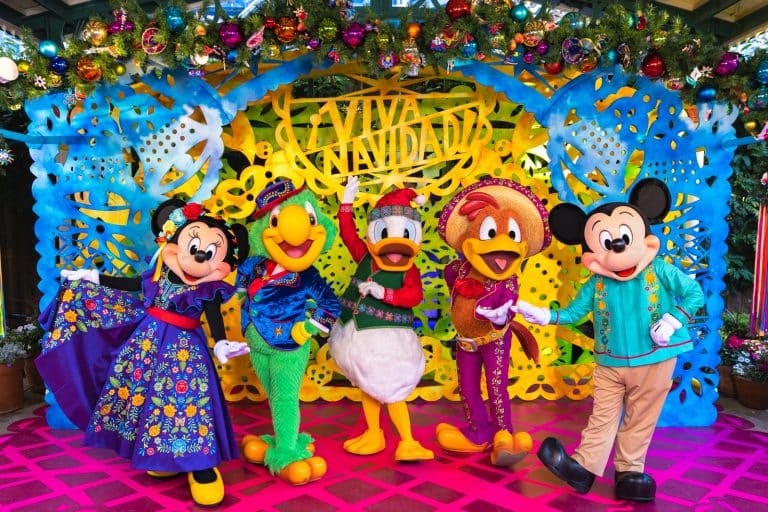 Viva la Navidad at Disneyland Park for Christmas