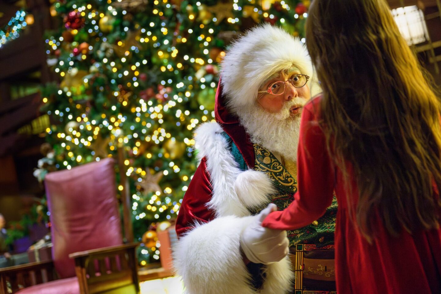 Santa Claus at Disney Parks