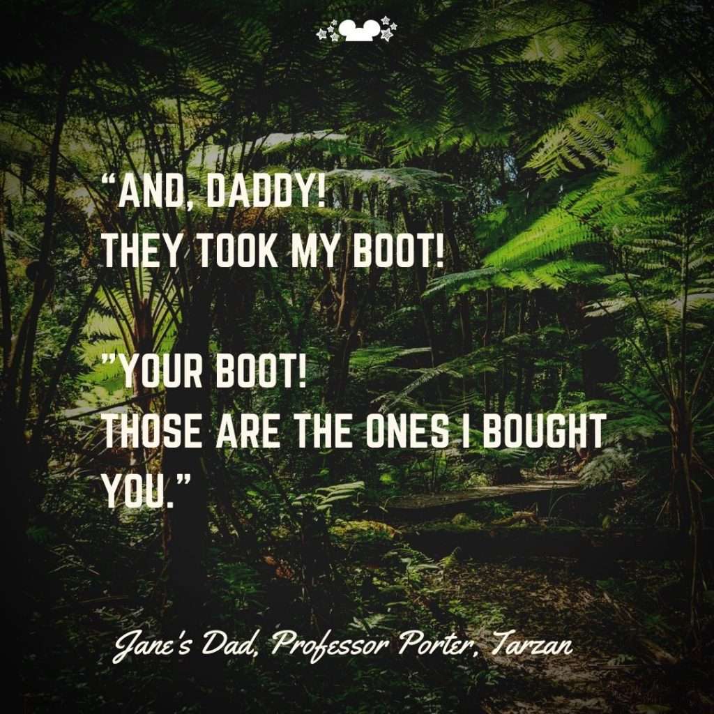 Tarzan Quotes Jane Disney Dad