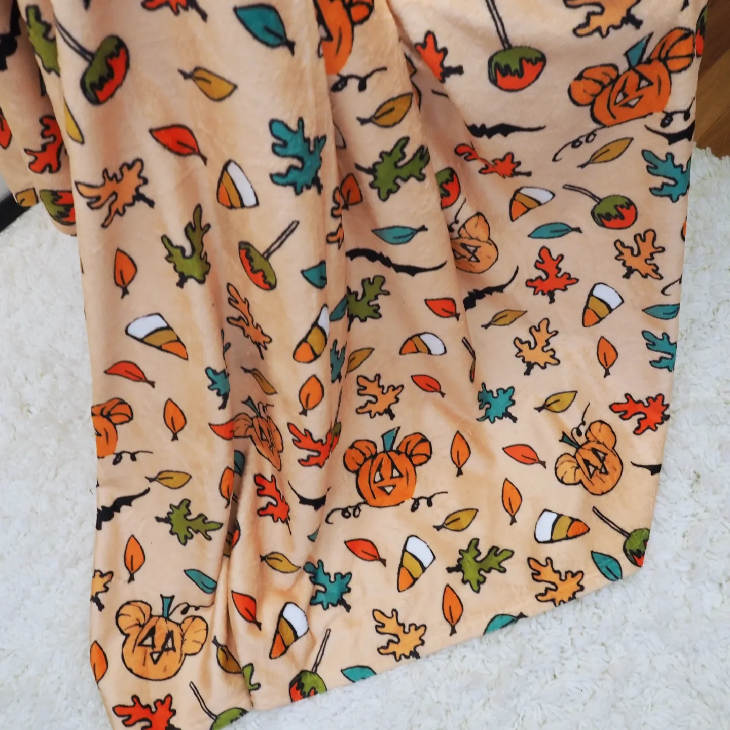 Halloween Blanket Disney Throw Blanket