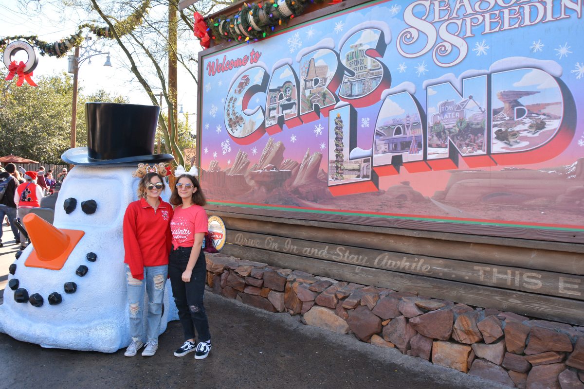 Disneyland Christmas Cars Land