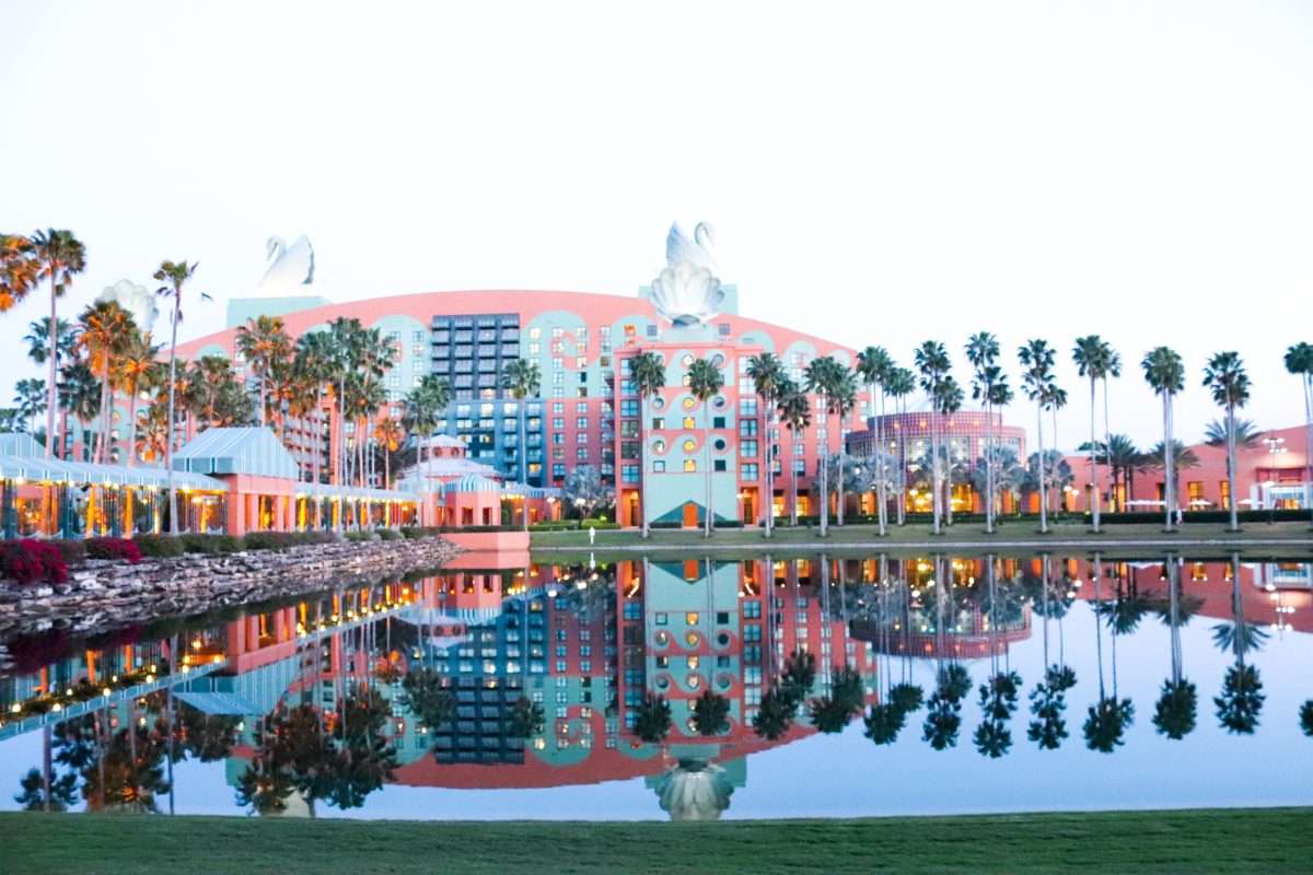 Swan Hotel at Disney World Boardwalk