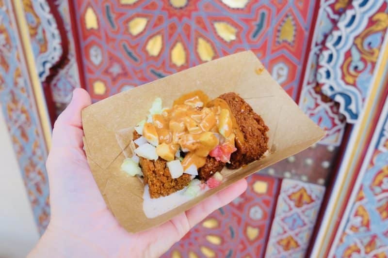 Moroccan Fries at Epcot Food and Wine Festival Disney