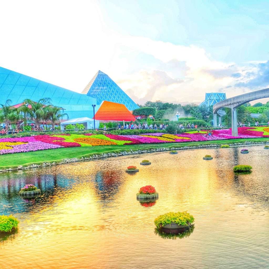 Epcot Park Flower and Garden Festival Imagination