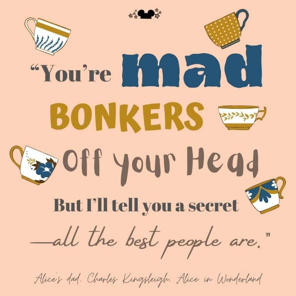 Alice in Wonderland quote