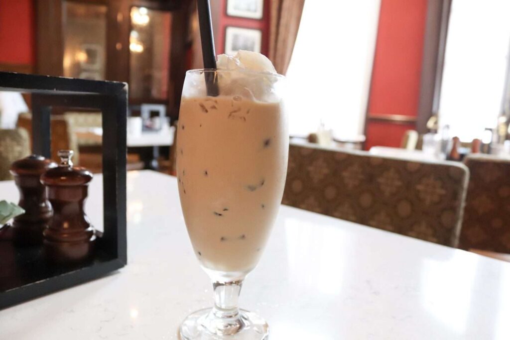 Iced Coffee at Disney Trattoria al Forno Disney Boardwalk