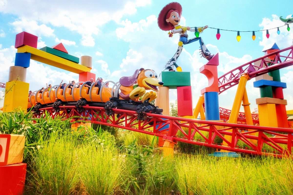 Slinky Dig Dash Rollercoaster Toy Story Land Hollywood Studios