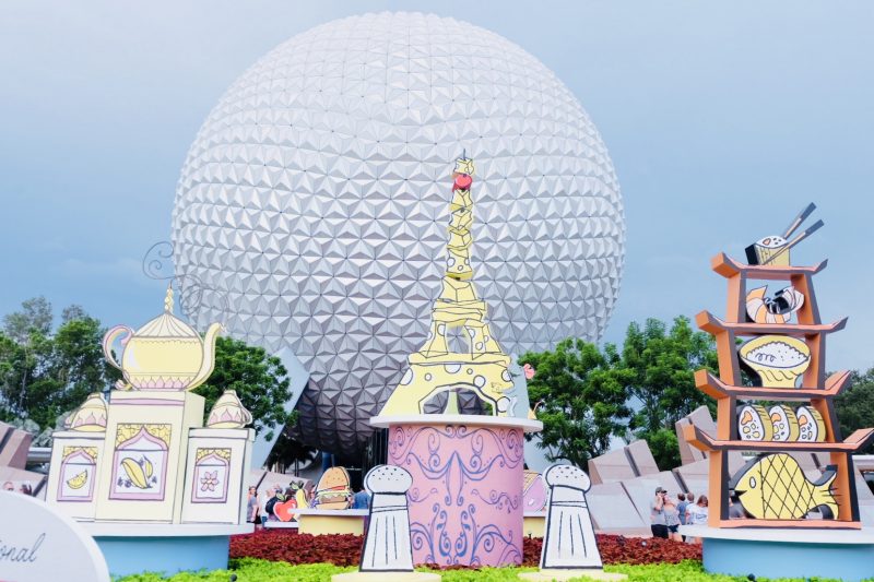 Food and Wine Festival Paris Spaceship Earth Disney
