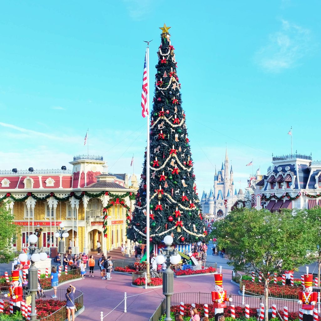 Christmas Tree at Magic Kingdom