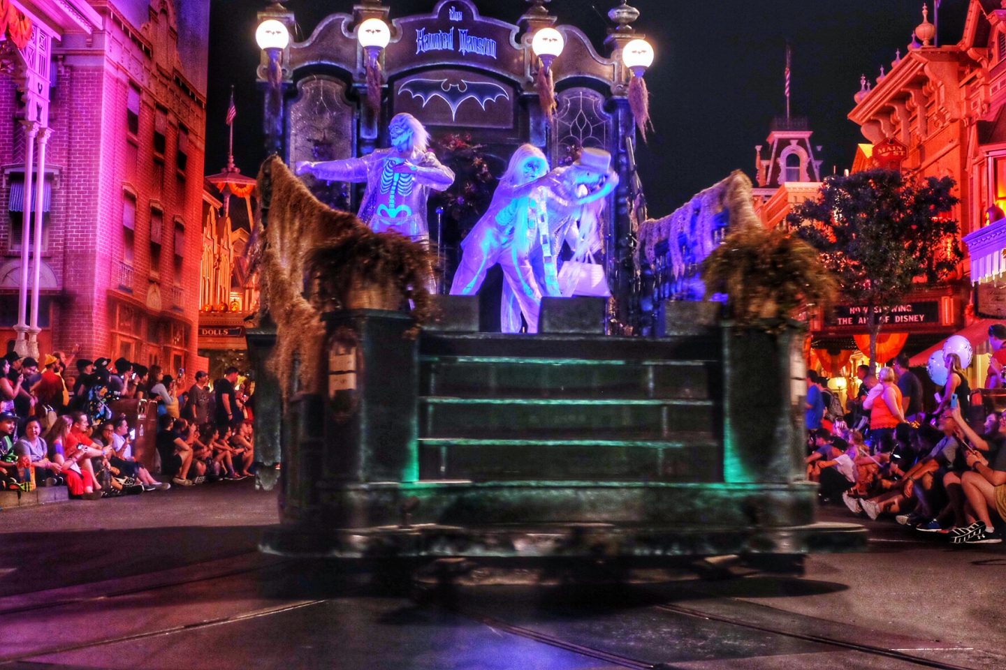 Boo to you parade Halloween Disney World Ghosts