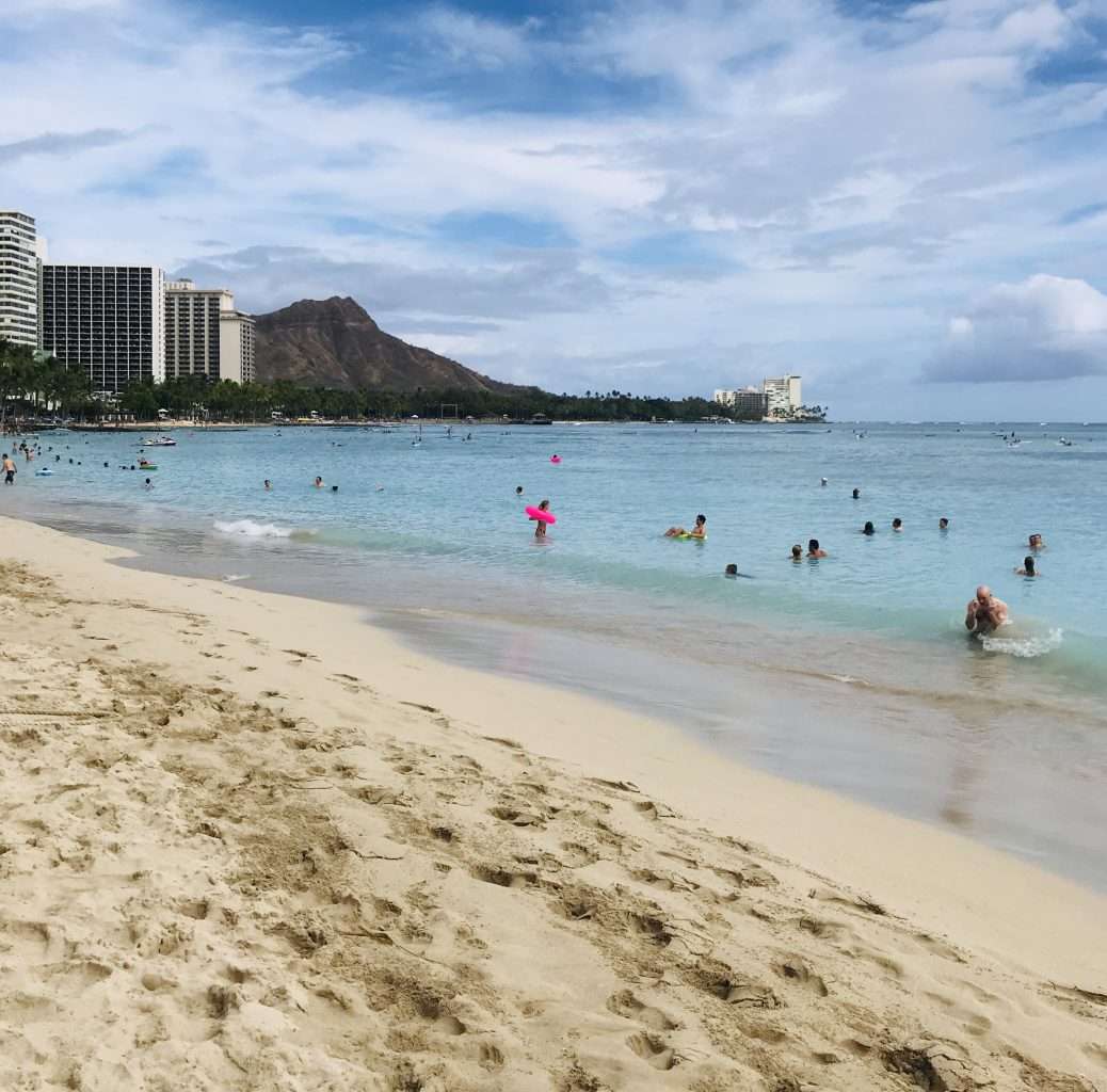 Waikiki Beach Hawaii Disney Aulani Trip