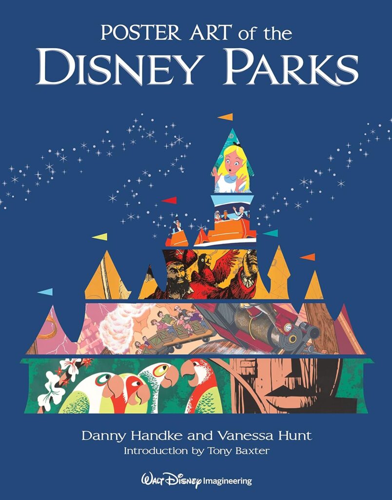 poster art of disney parks book