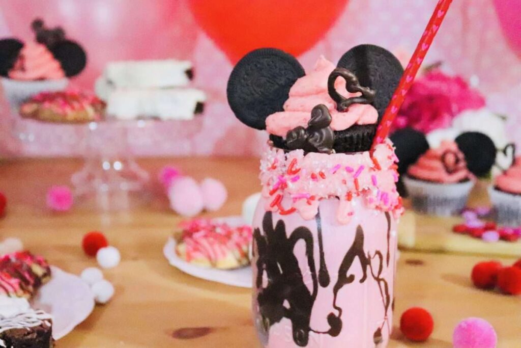 Mickey Valentines Crazy Milkshake