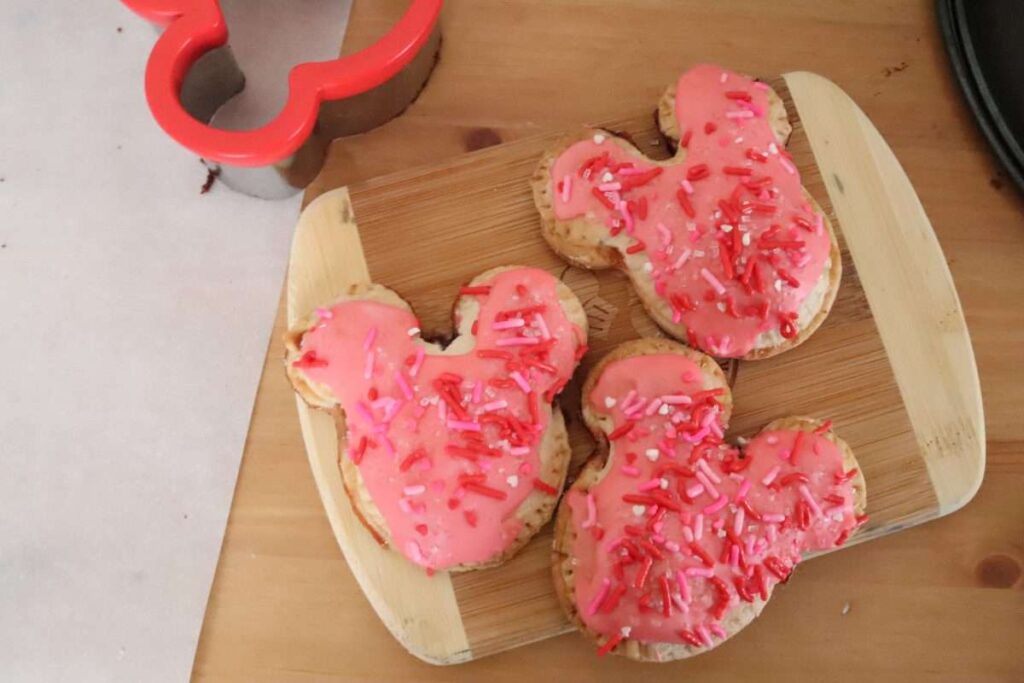 Mickey Shaped Pop Tarts