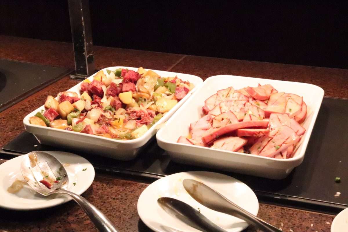 Food at Makahiki Character Buffet at Disney Aulani Restaurant