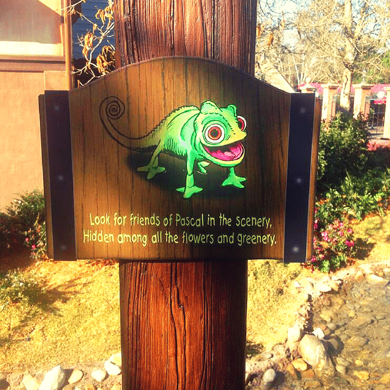 Hidden Pascal Games in Magic Kingdom