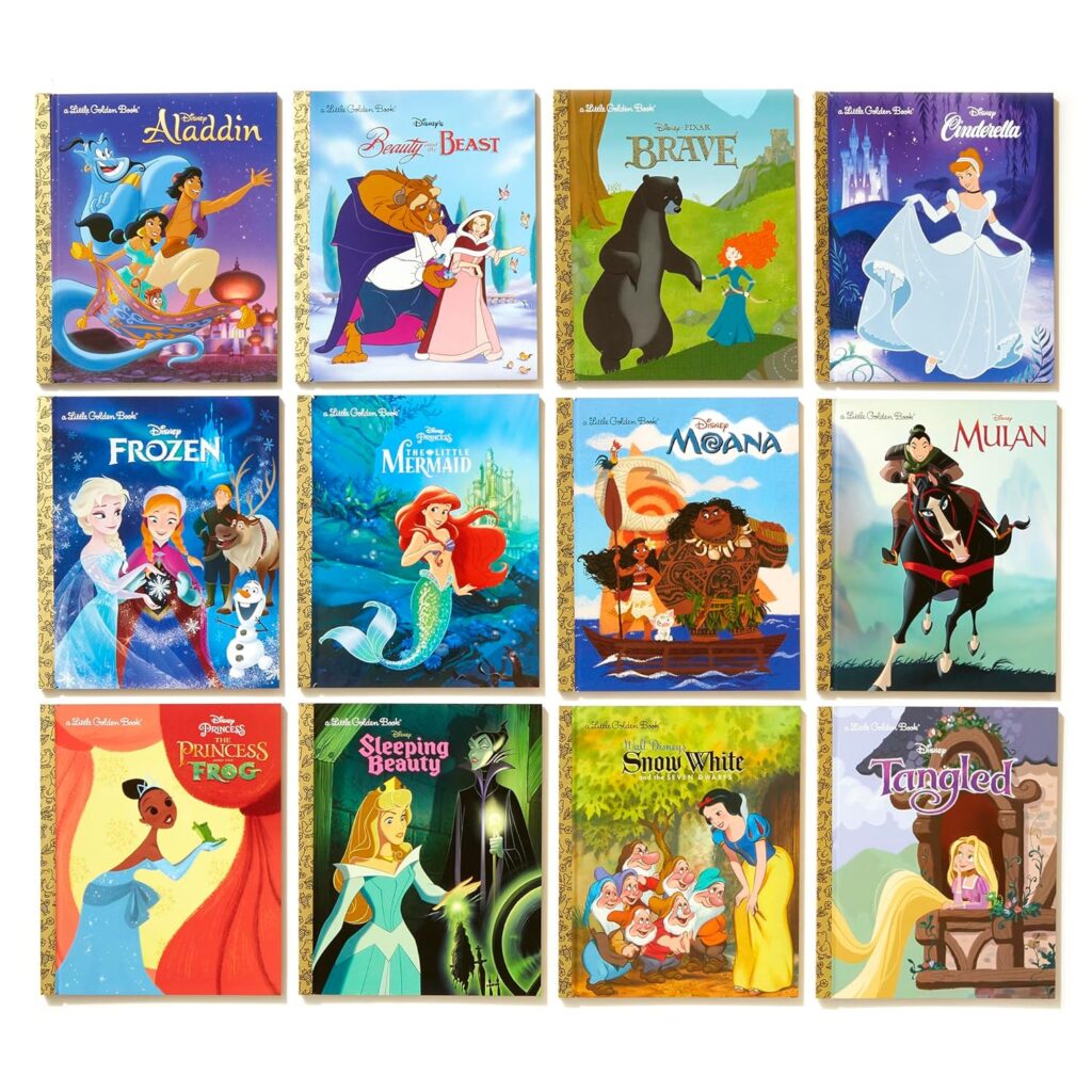 little golden books disney movies