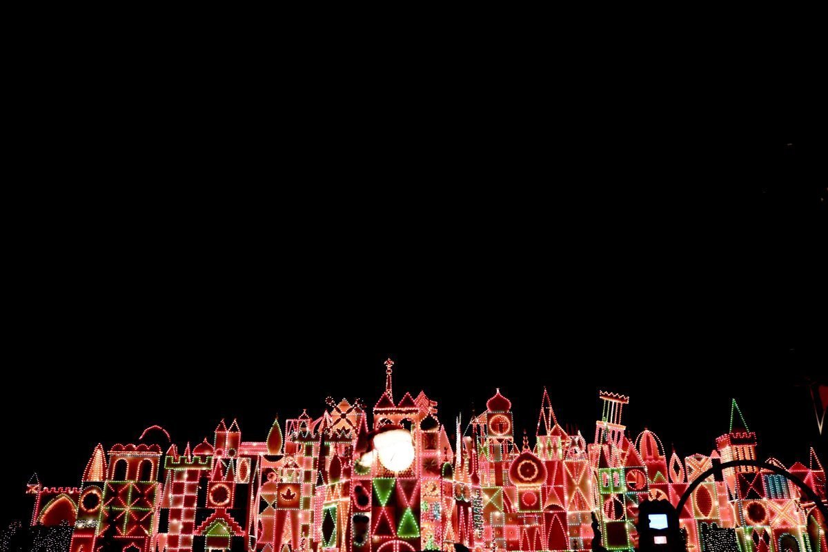 Small world Ride holiday overlay