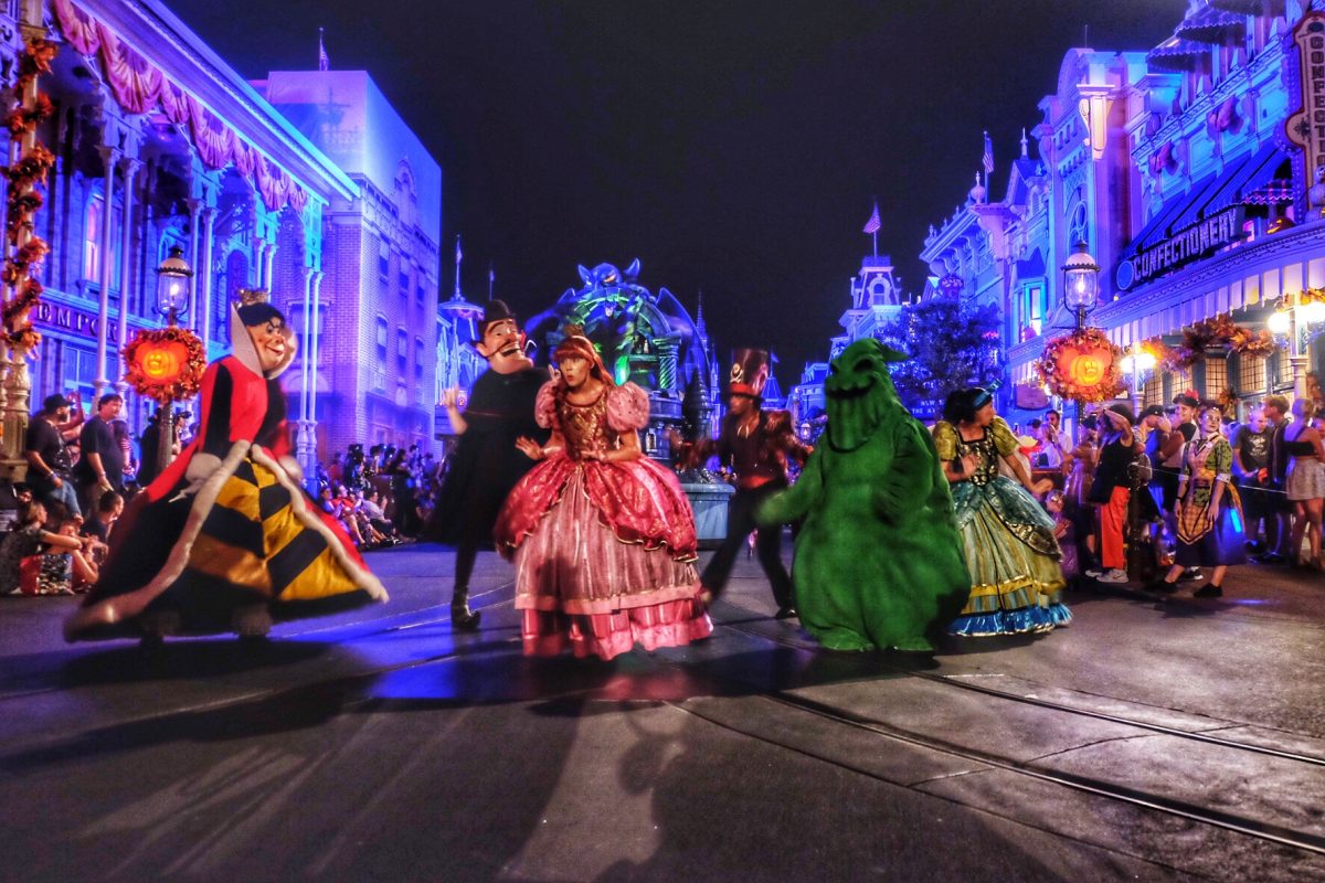 Halloween at Disney World Boo to You Parade