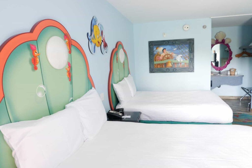 Art of Animation Little Mermaid Rooms