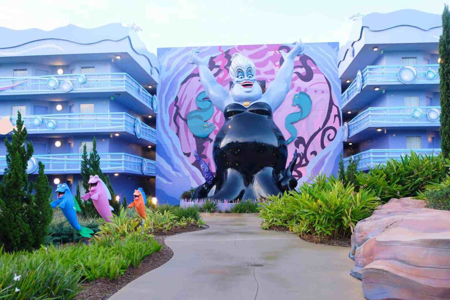 Little Mermaid Ursula Art of Animation Disney Resort