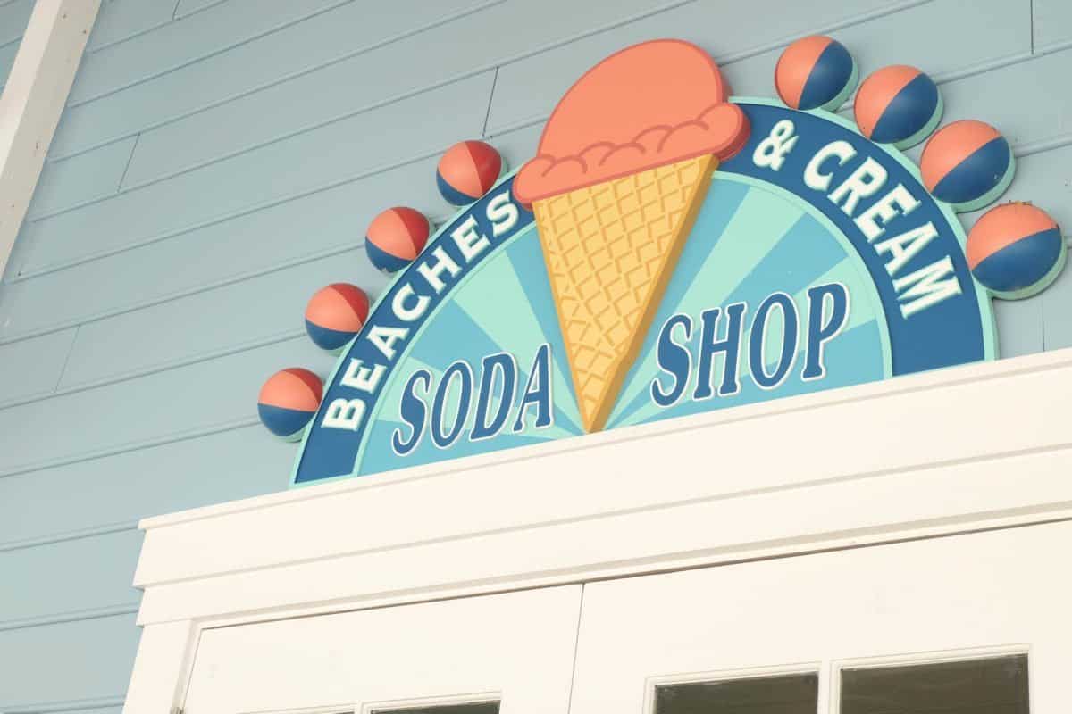 Beaches and Cream Soda Shop Disney World