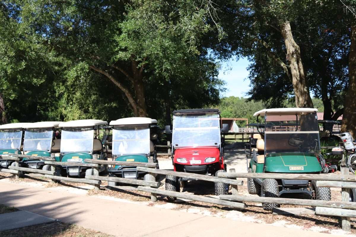 Golf Cart at Fort Wilderness Resort