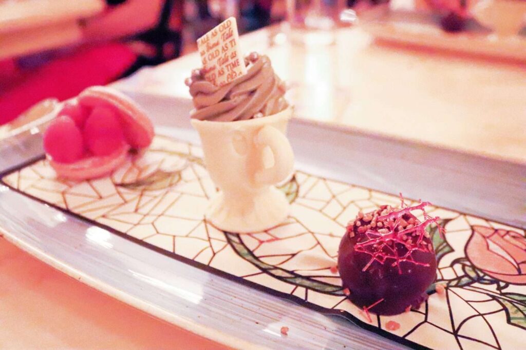 Be our guest dessert disney restaurant magic kingdom