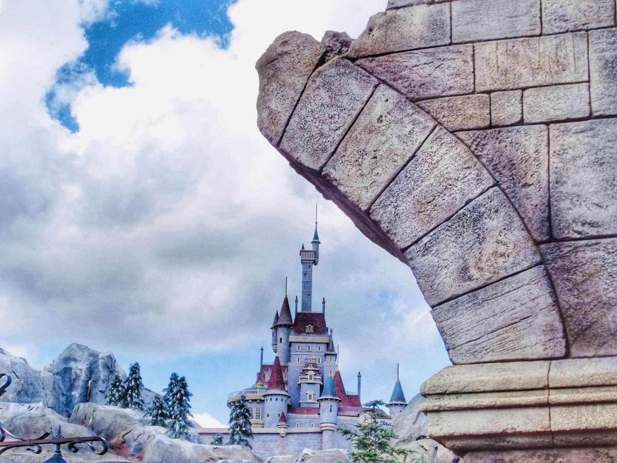 Beauty and the Beast Castle at Magic Kingdom