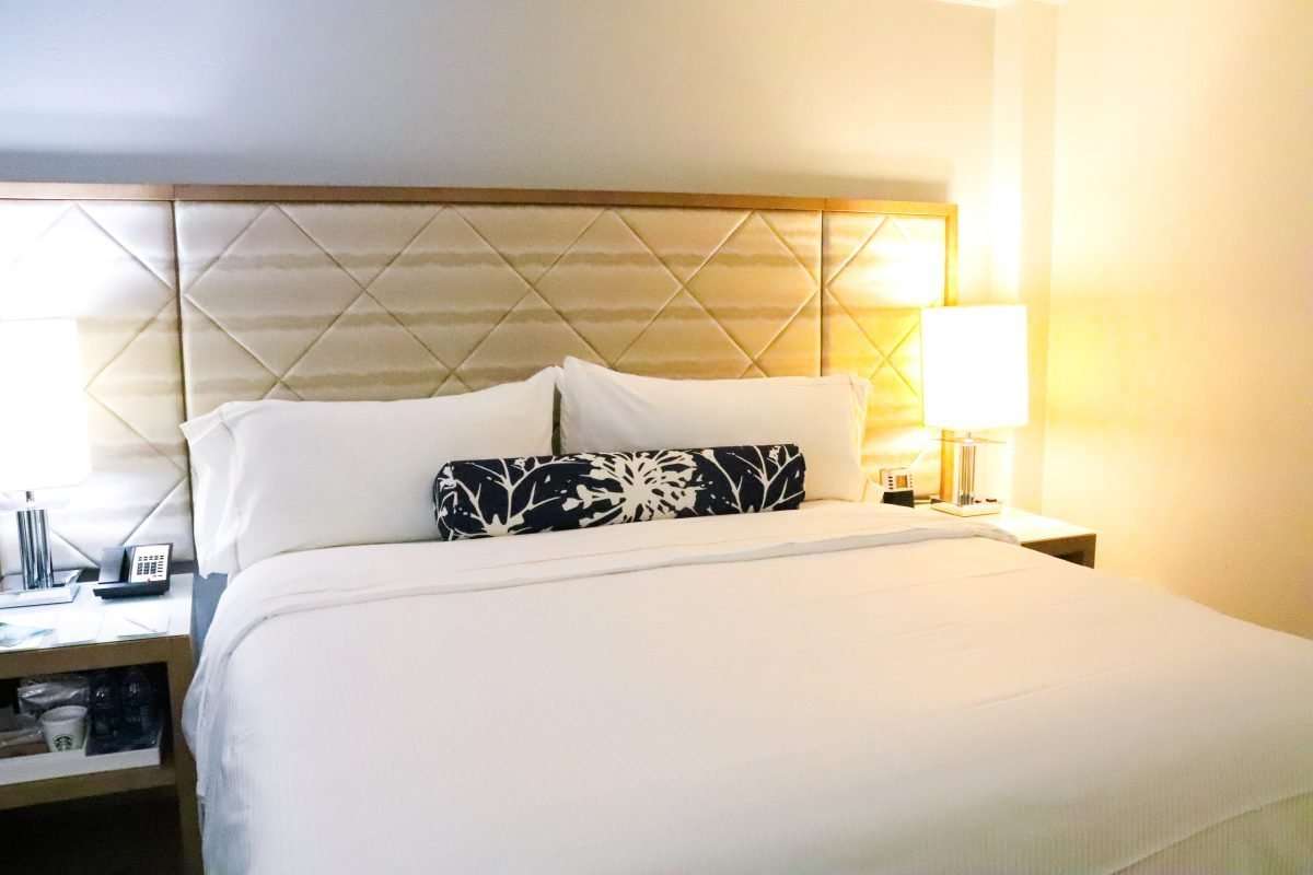 Swan Hotel Room at Disney World