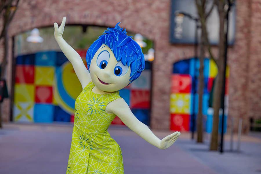 Joy Inside Out Character Meet and Greet Hollywood Studios