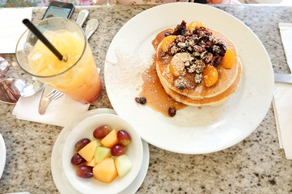 Grand Floridian Cafe Breakfast Pancakes