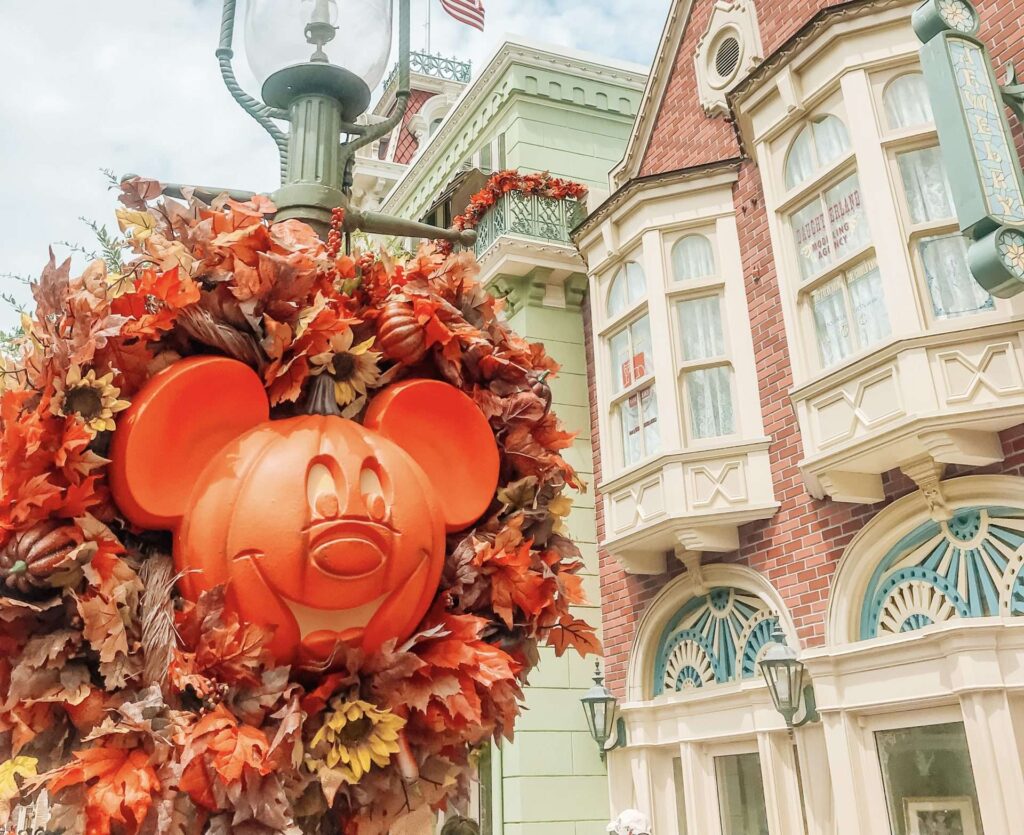 Halloween Mickey Wreath at Magic Kingdom
