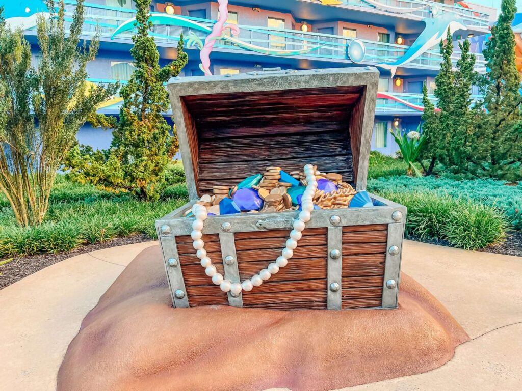 Art of Animation Resort Little Mermaid Treasure Chest