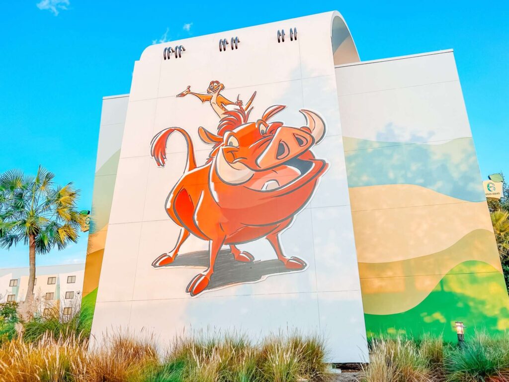 Art of Animation Resort Lion King Building
