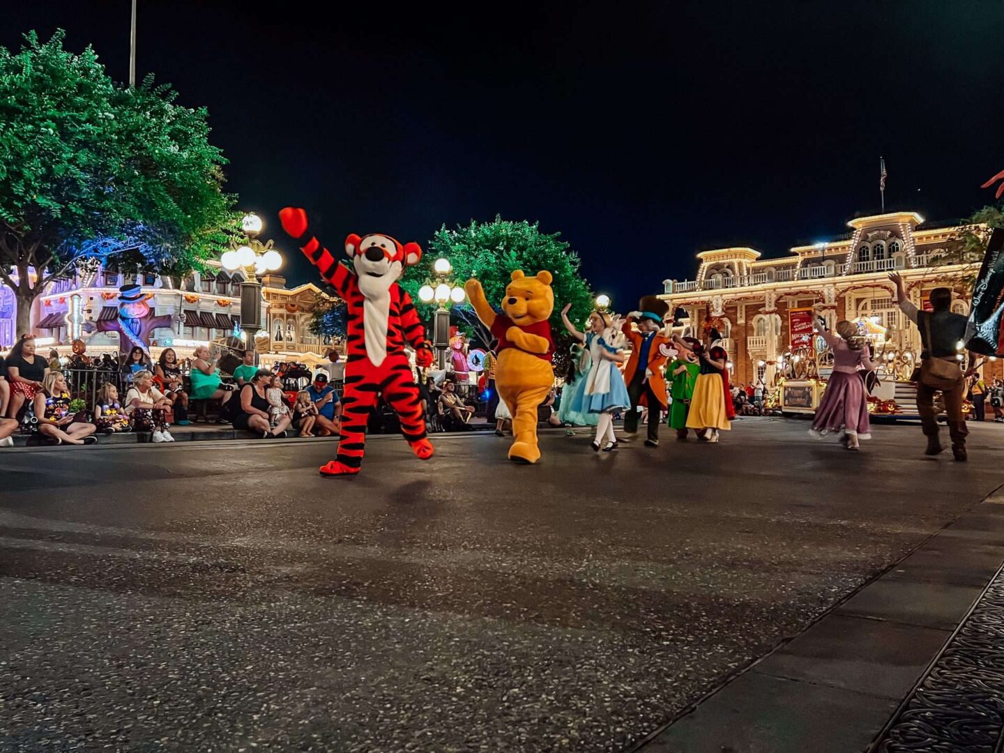 Parade at Magic Kingdom Halloween Boo to you