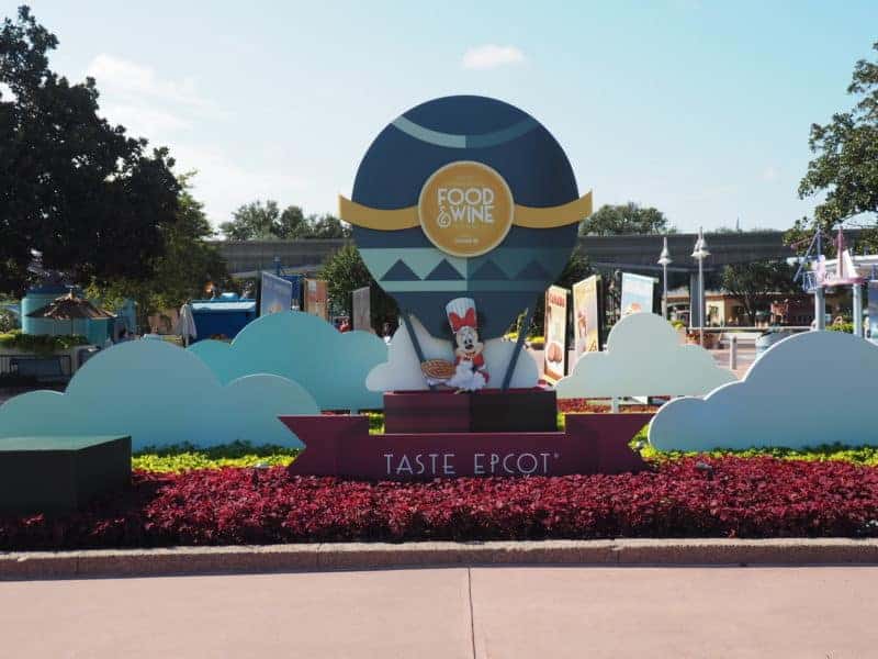 Disney Food and Wine Festival Minnie EPCOT