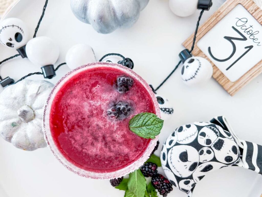 Jack Skellington Halloween Cocktail