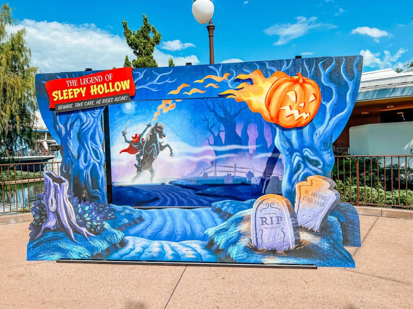 Halloween Party at Magic Kingdom Photo ops