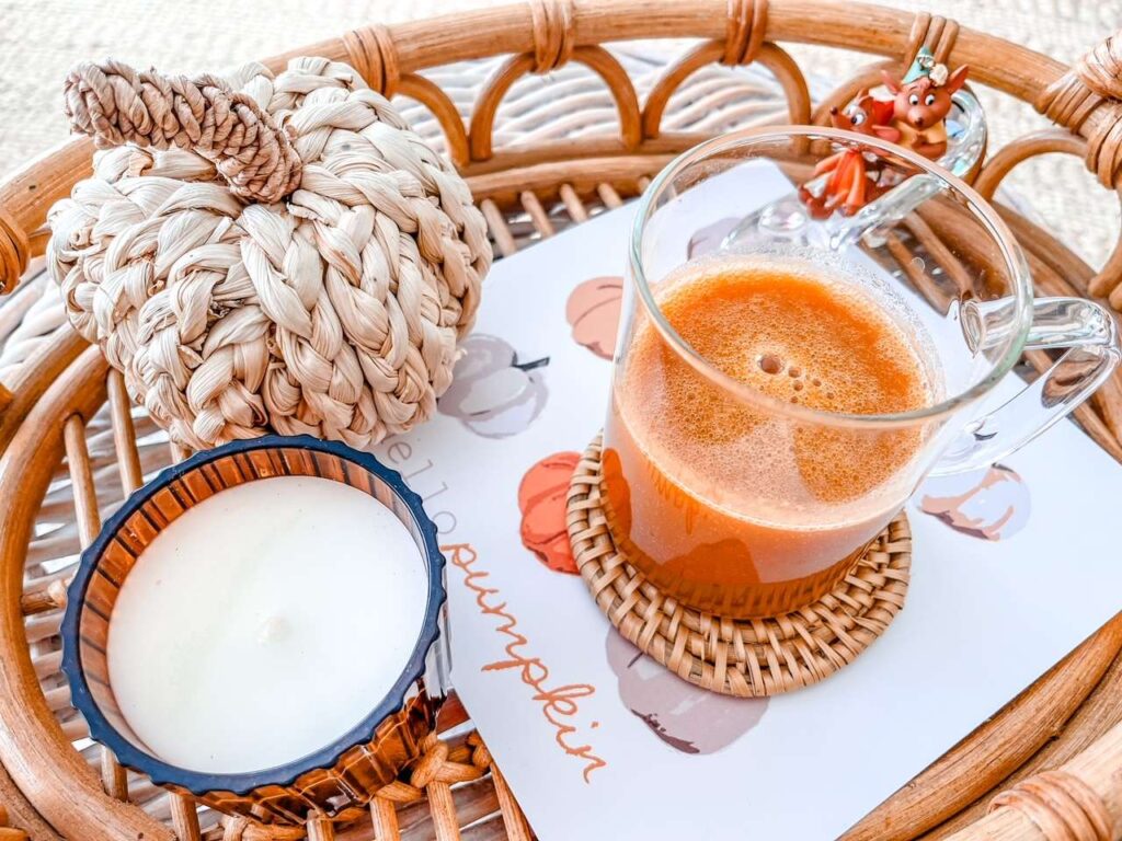 Cinderella Pumpkin Halloween Cocktail