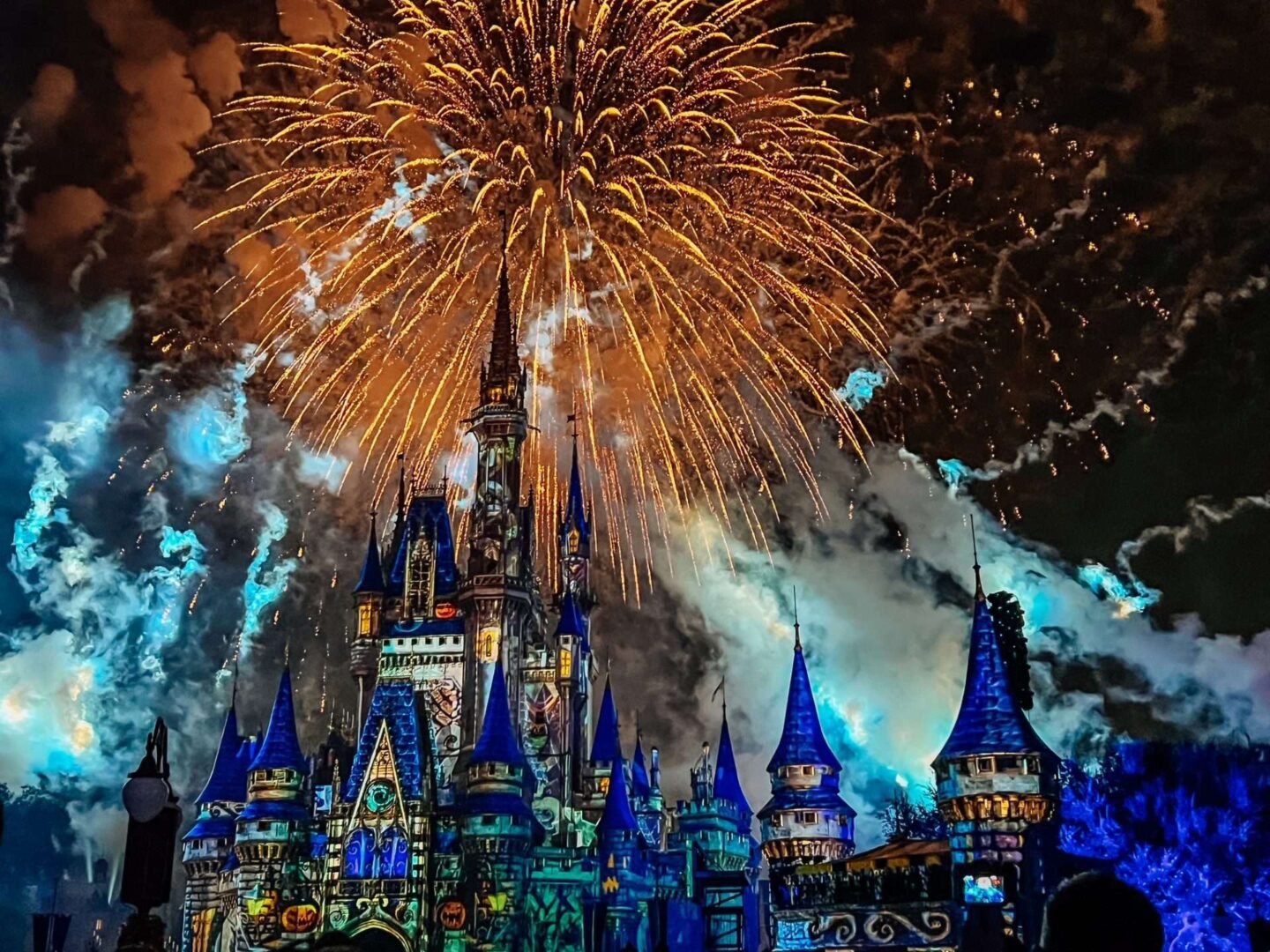 Disney Halloween Fireworks Mickeys Halloween party