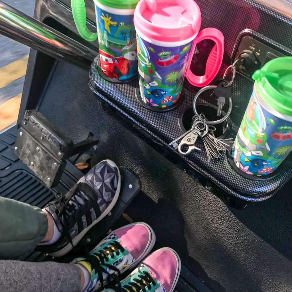 Refillable Mug Fort Wilderness Disney Golf Cart
