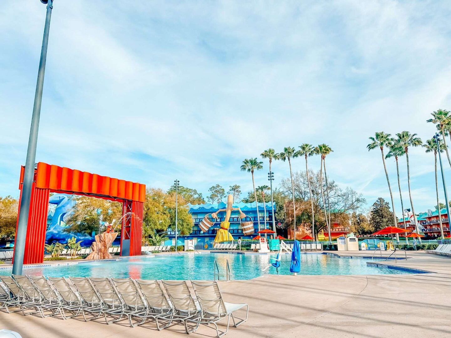 All Star Movies Resort Pool Disney World