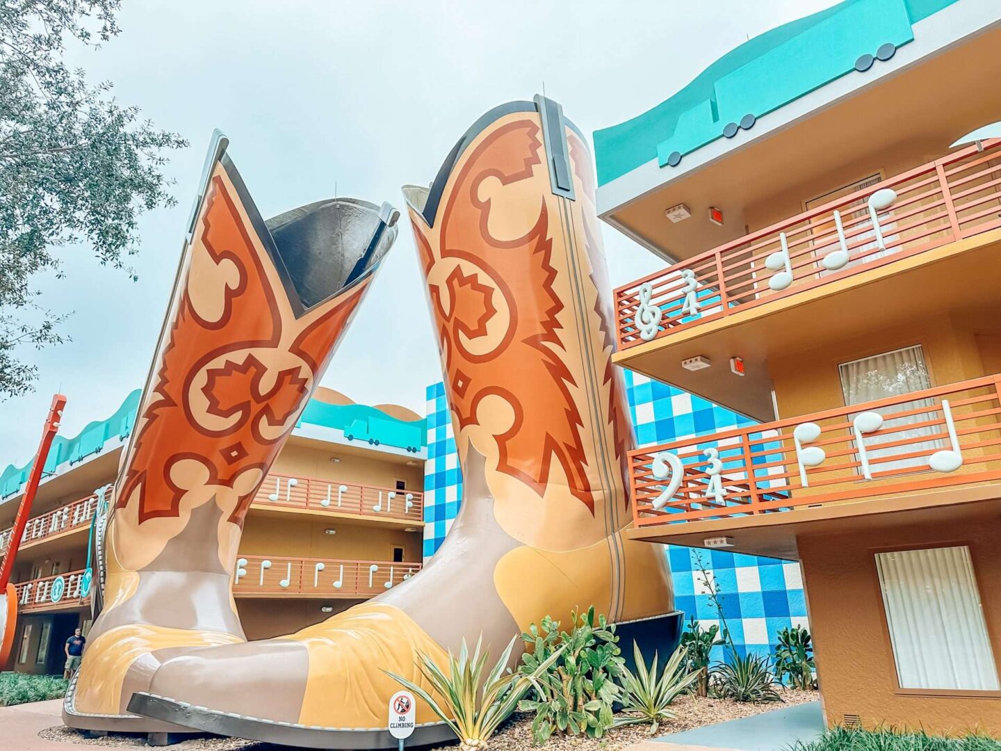 All Star Music Country Resort Disney World Cowboy Boots