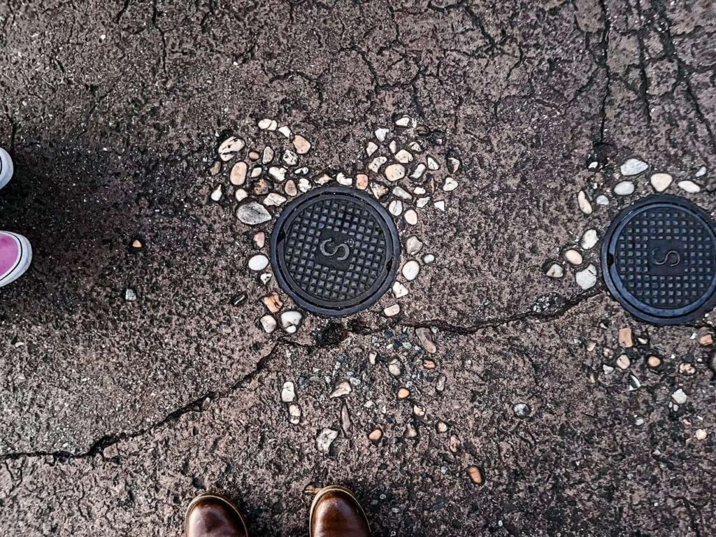 Hidden Mickey at disney Springs
