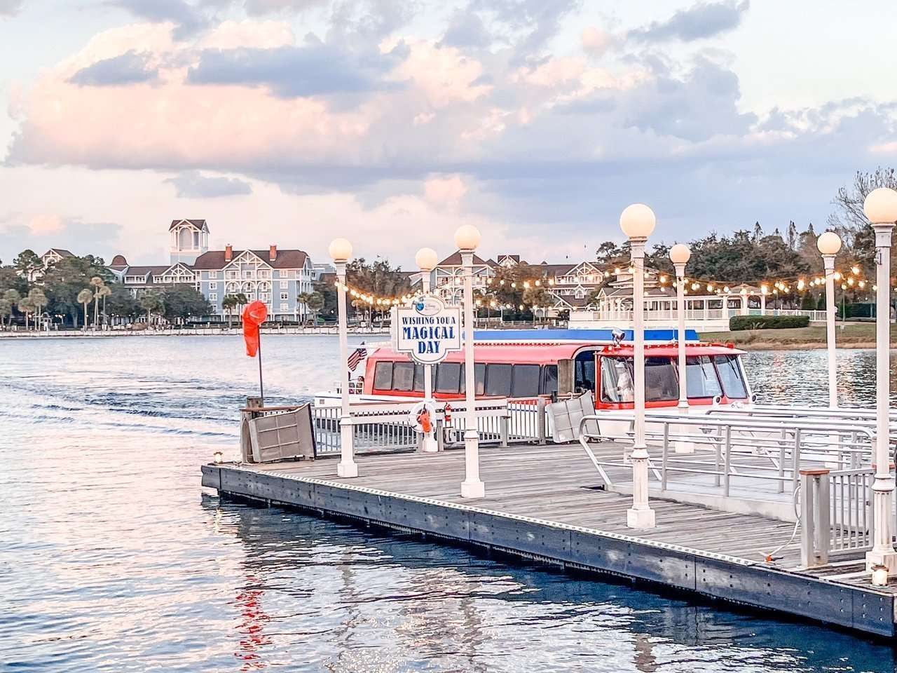 Disney Boats at the Disney Boardwalk Resorts
